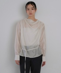 Geeong ホワイトシャツ Geeong｜ジーオン（レディース）のシャツ/ブラウス（ホワイト