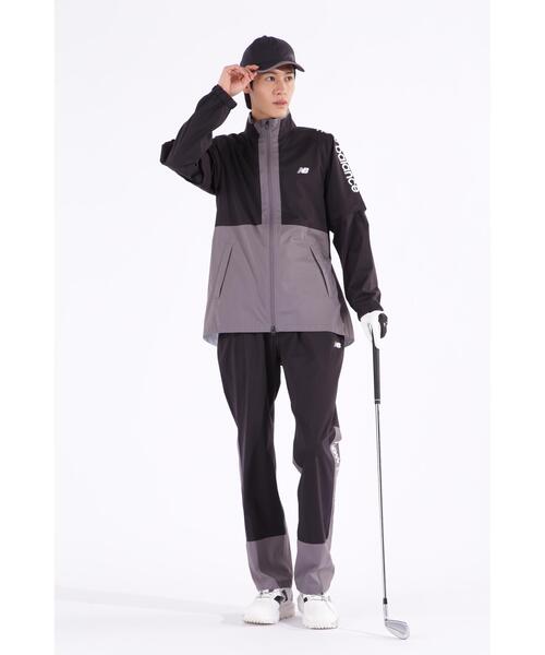new balance golf】透湿防水 防風 セットアップ レインウェア (MENS