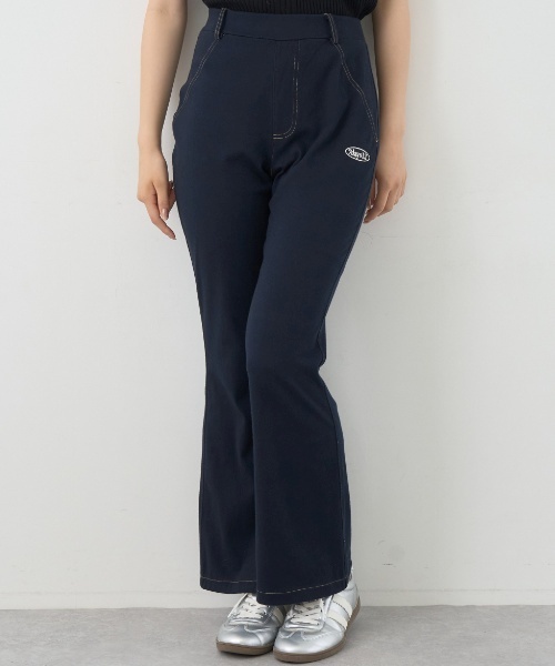 LOVETOXIC（ラブトキシック）の「【7days】カットフレアパンツ（その他パンツ・キッズ・ブラック/ネイビー・M:150cm/S:140cm/130cm/L:160cm）」の4枚目の写真