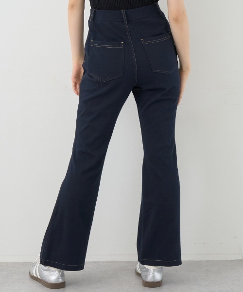 LOVETOXIC（ラブトキシック）の「【7days】カットフレアパンツ（その他パンツ・キッズ・ブラック/ネイビー・M:150cm/S:140cm/130cm/L:160cm）」の5枚目の写真