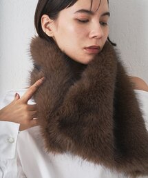 Whim Gazette(EBK[bg)́yTHROWzEco Fur Shawl(Xg[/V[)