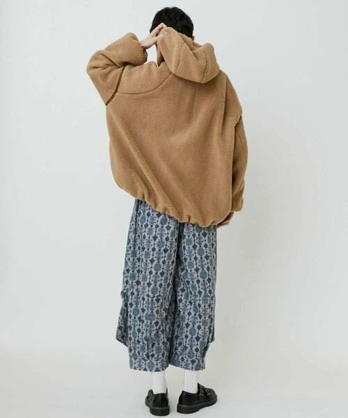 FRAPBOIS（フラボア）の「ポコボコ ブルゾン（ブルゾン・レディース・キャメル/ブラック・1/2）」の11枚目の写真