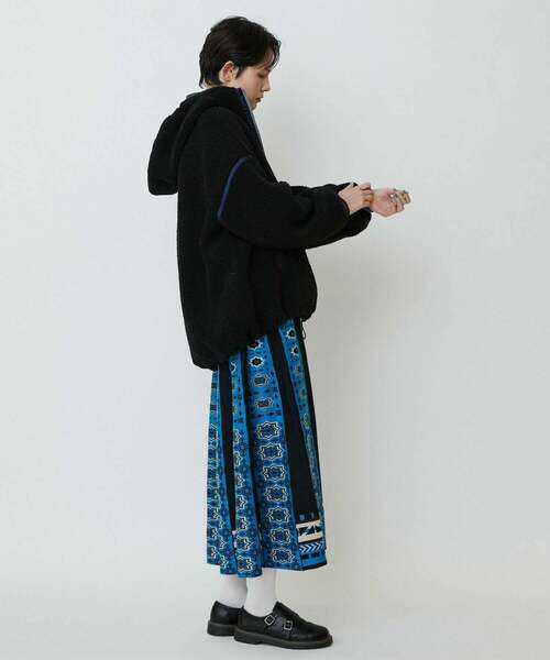 FRAPBOIS（フラボア）の「ポコボコ ブルゾン（ブルゾン・レディース・キャメル/ブラック・1/2）」の19枚目の写真