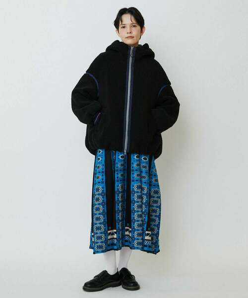 FRAPBOIS（フラボア）の「ポコボコ ブルゾン（ブルゾン・レディース・キャメル/ブラック・1/2）」の20枚目の写真