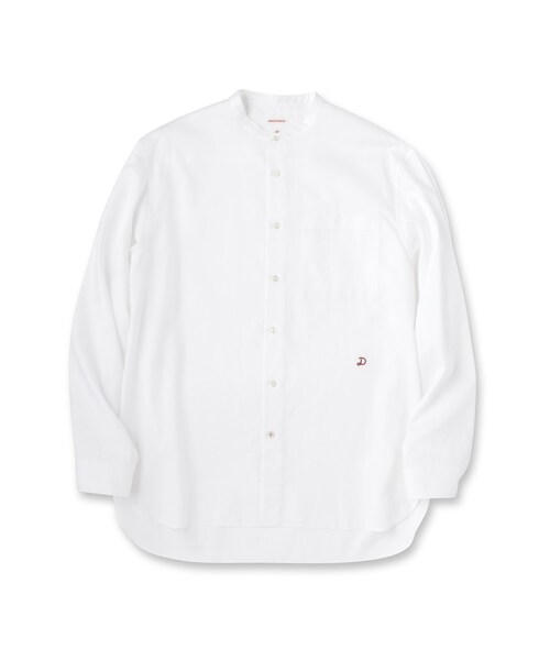 DRESSTERIOR(ドレステリア)の「200双糸 バンドカラーシャツ(シャツ/ブラウス・メンズ・ホワイト・94/92/91/90)」の10枚目の写真