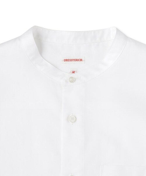 DRESSTERIOR(ドレステリア)の「200双糸 バンドカラーシャツ(シャツ/ブラウス・メンズ・ホワイト・94/92/91/90)」の12枚目の写真