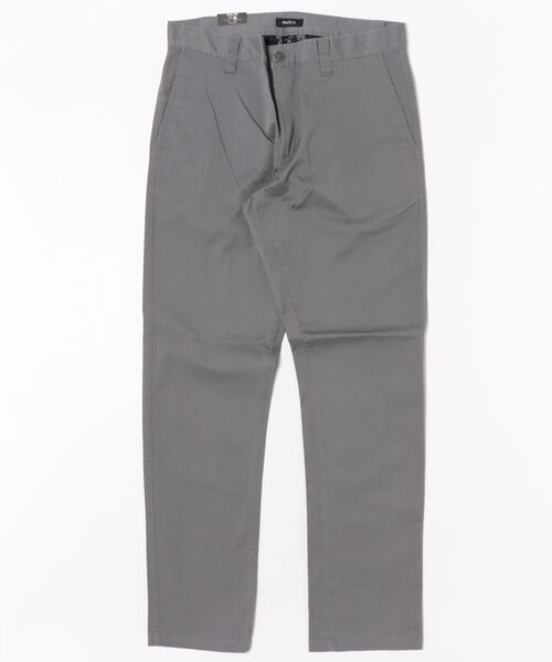RVCA(ルーカ)の「RVCA メンズ WEEKEND STRETCH PANT ロングパンツ 【2025年秋冬モデル】/ルーカストレッチストレートパンツ(チノパンツ・メンズ・ブラック/カーキ/グレー系その他・28inch/30inch/32inch/34inch/36inch/38inch)」の2枚目の写真