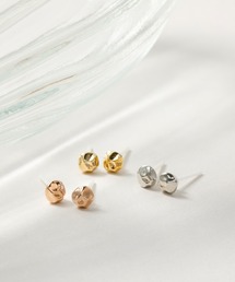 CALIN　STANDARD（カリンスタンダード）の「◆金属アレルギー対応◆◆made in japan◆【高品質ポスト】ニュアンスサークル　スーパーセラミックピアス（ピアス（両耳用））」