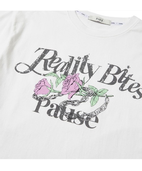 Rose-Chain Graphic T-Shirt（Tシャツ/カットソー）｜RAIVE