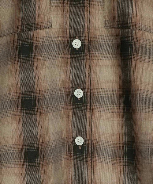 LOWRYS FARM（ローリーズファーム）の「オンブレチェックＢＩＧシャツ　 571066（シャツ/ブラウス・キッズ・ブルー/ブラウン/ブラック・150cm/140cm/130cm/120cm/110cm）」の21枚目の写真