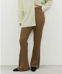 bita.（ビタ）の「シャーリングレースフレアパンツ（その他パンツ）」