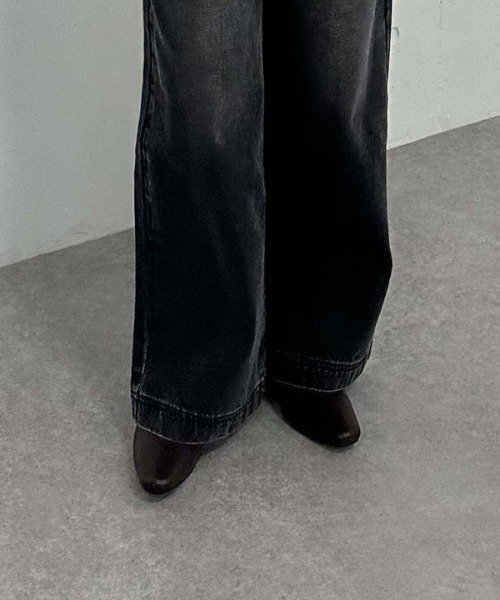 archives（アルシーヴ）の「ストレッチショートブーツ（ブーツ・レディース・ブラック/ブラウン・MEDIUM/LARGE）」の15枚目の写真