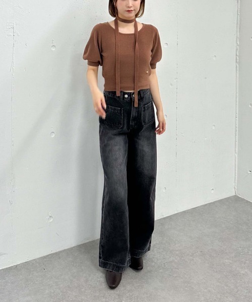 archives（アルシーヴ）の「ストレッチショートブーツ（ブーツ・レディース・ブラック/ブラウン・MEDIUM/LARGE）」の18枚目の写真