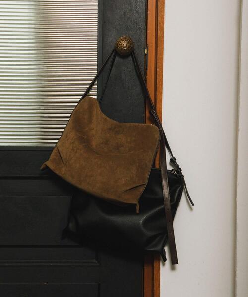 SENSE OF PLACE by URBAN RESEARCH（センスオブプレイスバイアーバンリサーチ）の「ワンショルダースクエアバッグ（ショルダーバッグ・レディース・ブラック/モカ・ONE）」の22枚目の写真