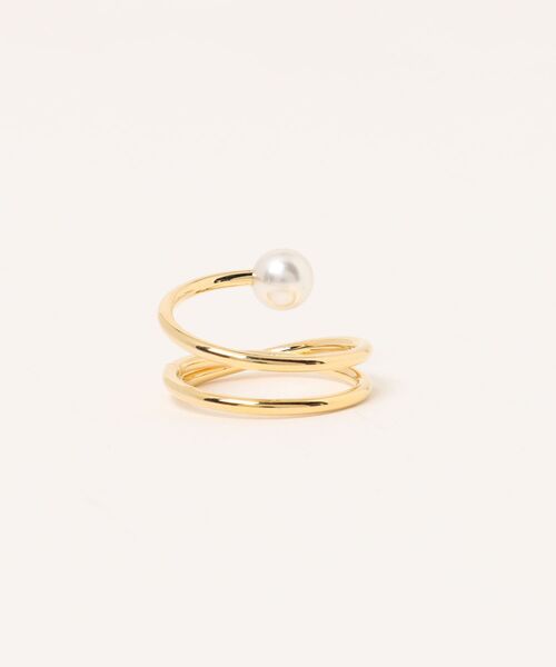 BROTHERHOOD（ブラザーフッド）の「【earyear】Pearl Orbit Ring（リング・レディース・シルバー/ゴールド・FREE）」の14枚目の写真