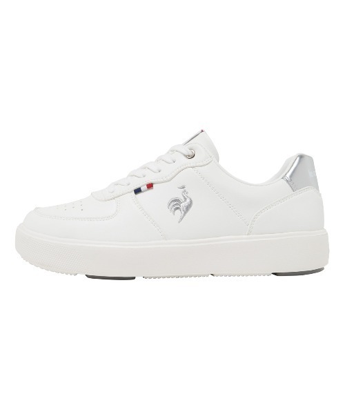 le coq sportif（ルコックスポルティフ）の「LCS ニーム(消臭/軽量)（スニーカー・レディース・ホワイト×ピンク/ホワイト×シルバー/ブラック系・22.5cm/23.5cm/24.5cm/23.0cm/24.0cm/25.0cm）」の3枚目の写真