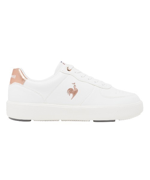 le coq sportif（ルコックスポルティフ）の「LCS ニーム(消臭/軽量)（スニーカー・レディース・ホワイト×ピンク/ホワイト×シルバー/ブラック系・22.5cm/23.5cm/24.5cm/23.0cm/24.0cm/25.0cm）」の4枚目の写真