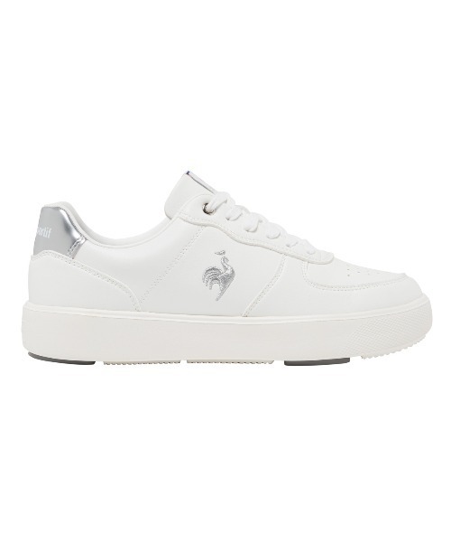 le coq sportif（ルコックスポルティフ）の「LCS ニーム(消臭/軽量)（スニーカー・レディース・ホワイト×ピンク/ホワイト×シルバー/ブラック系・22.5cm/23.5cm/24.5cm/23.0cm/24.0cm/25.0cm）」の8枚目の写真