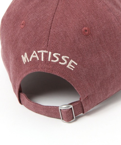 LAKOLE（ラコレ）の「【ラコレ アート】刺繍キャップ / 586611（キャップ・レディース・ベージュ/ネイビー/チェリーレッド・FREE）」の6枚目の写真