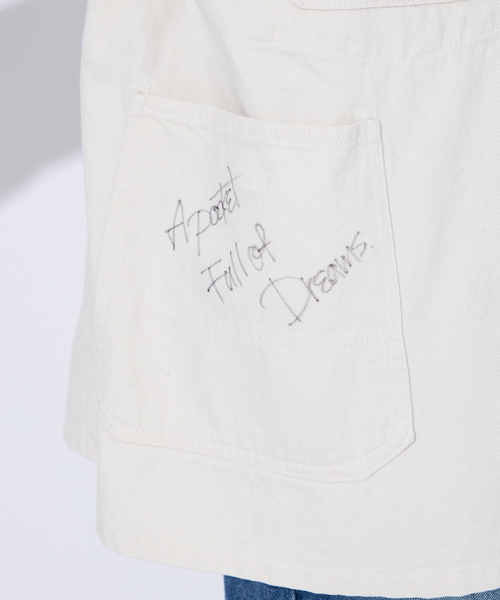 HERCULES（ヘラクレス）の「【Swell Vintage × UNION HERCULES MADE】Hand Painted  Chore Jacket / ハンドペイント /ヴィンテージ /チョアジャケット（カバーオール・メンズ・ホワイト系その他・40/38/42）」の18枚目の写真
