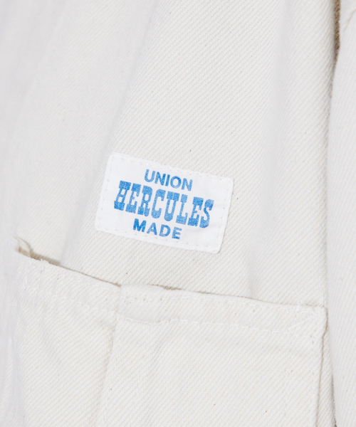 HERCULES（ヘラクレス）の「【Swell Vintage × UNION HERCULES MADE】Hand Painted  Chore Jacket / ハンドペイント /ヴィンテージ /チョアジャケット（カバーオール・メンズ・ホワイト系その他・40/38/42）」の15枚目の写真