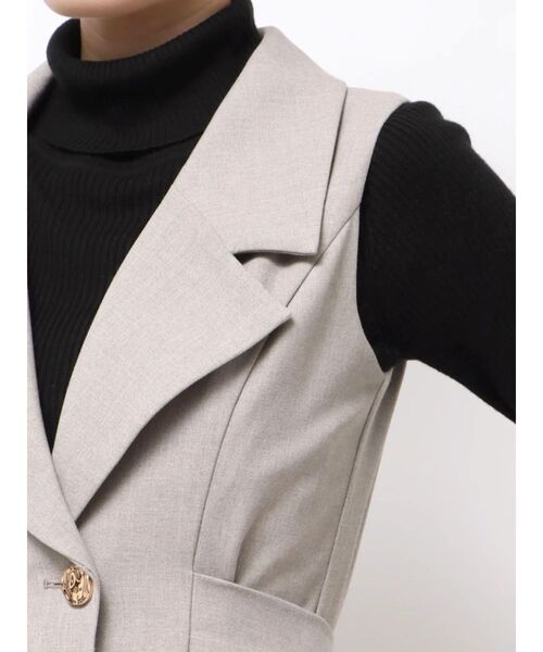 メタルボタンテーラードジャンパースカート（ワンピース）｜LAGUNAMOON