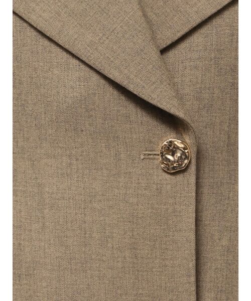 LAGUNAMOON（ラグナムーン）の「メタルボタンテーラードジャンパースカート（ワンピース・レディース・ブラック/ライトグレー/ブラウン・SMALL/MEDIUM）」の9枚目の写真