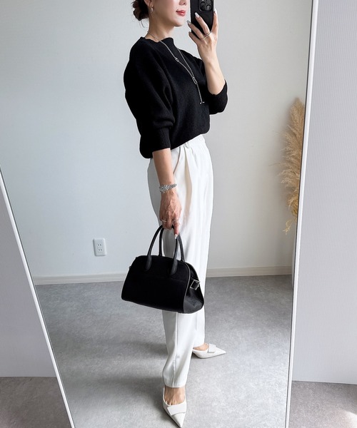 ZOZO限定】前後2WAYオフショルWZIPニットカーデ（カーディガン/ボレロ