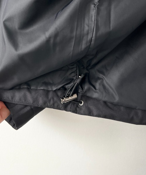 THE NORTH FACE(ザノースフェイス)の「THE NORTH FACE(ザ・ノースフェイス)/M'S GORE CONVEX JACKET/軽量 防風 ワンポイント ロゴプリント マウンパジャケット(ブルゾン・レディース・ブラック/ホワイト/グレー・L/XL/M)」の15枚目の写真