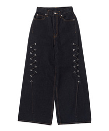 CONVERSE TOKYO | 【HL】LACE-UP WIDE DENIM PANTS RIGID (SET-UP)(デニムパンツ)