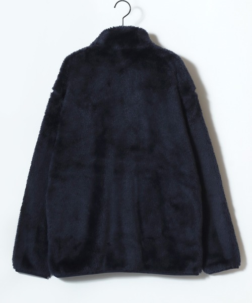 Champion(チャンピオン)の「Champion/チャンピオン SHERPA FLEECE ZIP JACKET/シェルパフリース ロゴ ワンポイント刺繍 ジップジャケット/ボアフリースジャケット/ブルゾン/レディース メンズ(ブルゾン・メンズ・ブラック/ネイビー/オリーブ・L/M/XL)」の19枚目の写真