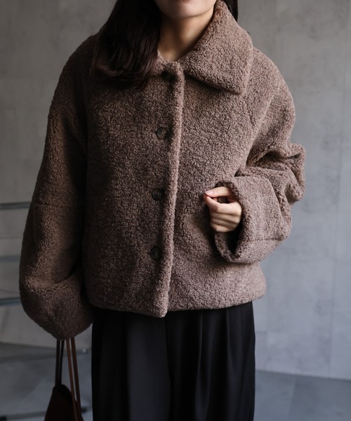 セール】テディボアショートジャケット / コート《動画あり》（その他