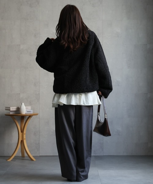 model：156cm 着用サイズ：FREE