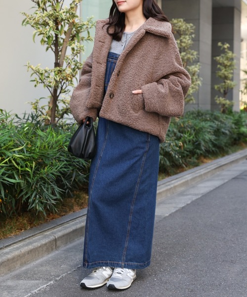 model：156cm 着用サイズ：FREE