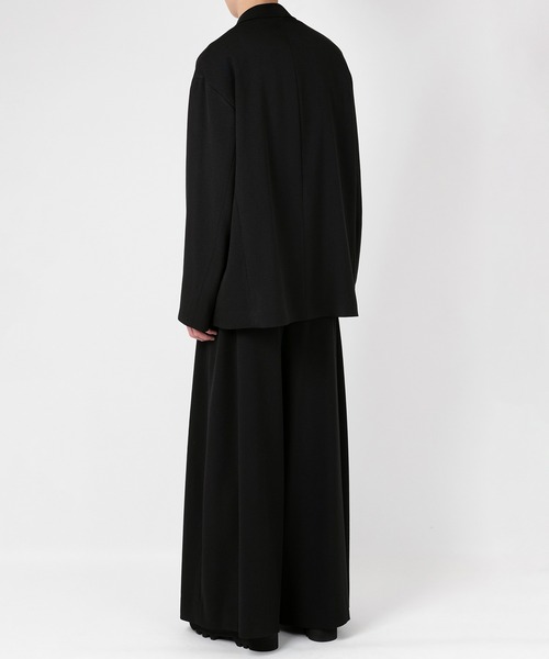 パンツ LAD MUSICIAN : ESTER SERGE ROUND SLACKS ESTER SERGE ROUND SLACKS（スラックス）｜LAD MUSICIAN（ラッド