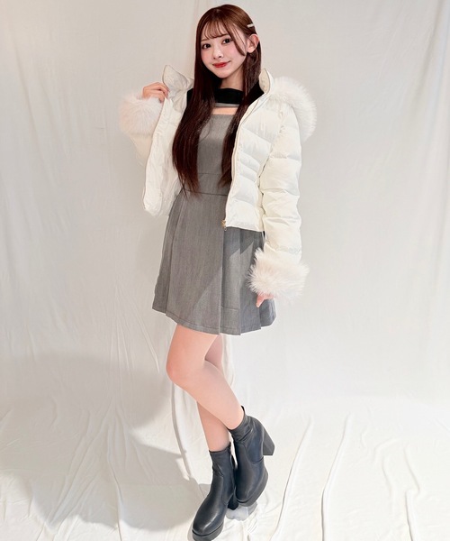 NOMAE（ノーマエ）の「ショートウエストマークダウンコート（ダウン 