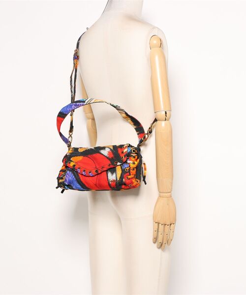 Desigual(デシグアル)の「マルチカラープリントバゲットクロスボディバッグ(ハンドバッグ・レディース・マルチ・FREE)」の7枚目の写真