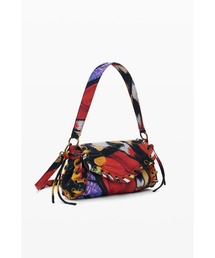 Desigual | マルチカラープリントバゲットクロスボディバッグ(ハンドバッグ)