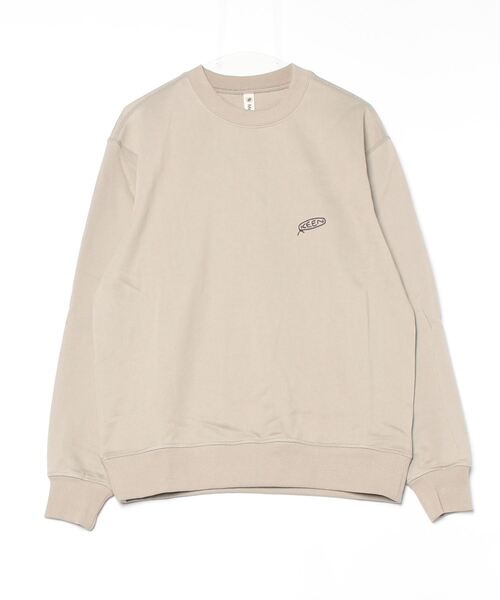 KEEN(キーン)の「HARVEST TECH CREW / ハーベスト テック クルー(スウェット・メンズ・グレー系その他・S/M/L/XL)」の1枚目の写真