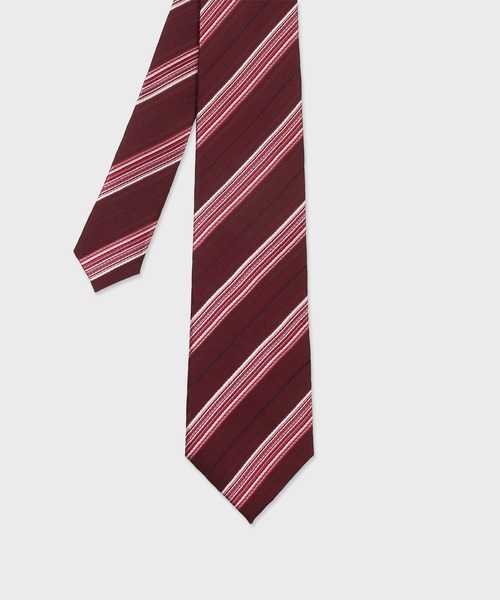 Paul Smith(ポールスミス)の「コントラスト レジメンタルタイ【250016 552MJ】(ネクタイ・メンズ・ブルー/ライトブルー/ネイビー/マルーン/ピンク・FREE)」の5枚目の写真