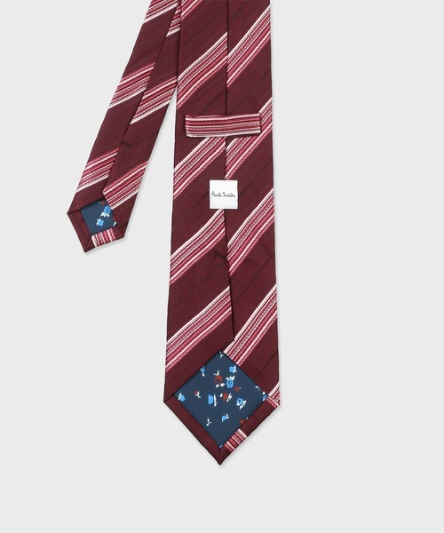 Paul Smith(ポールスミス)の「コントラスト レジメンタルタイ【250016 552MJ】(ネクタイ・メンズ・ブルー/ライトブルー/ネイビー/マルーン/ピンク・FREE)」の14枚目の写真