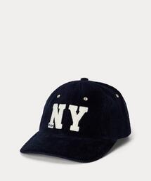 POLO RALPH LAUREN（ポロ ラルフ ローレン）の「NY パッチ コーデュロイ ボール キャップ（キャップ）」
