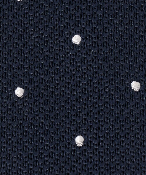 green label relaxing(グリーンレーベルリラクシング)の「GLR ポリエステル ウォッシャブル ニット ドット ネクタイ ニットタイ(ネクタイ・メンズ・ブラック/ネイビー/ダークグリーン/ワイン/ブラウン系・FREE)」の14枚目の写真