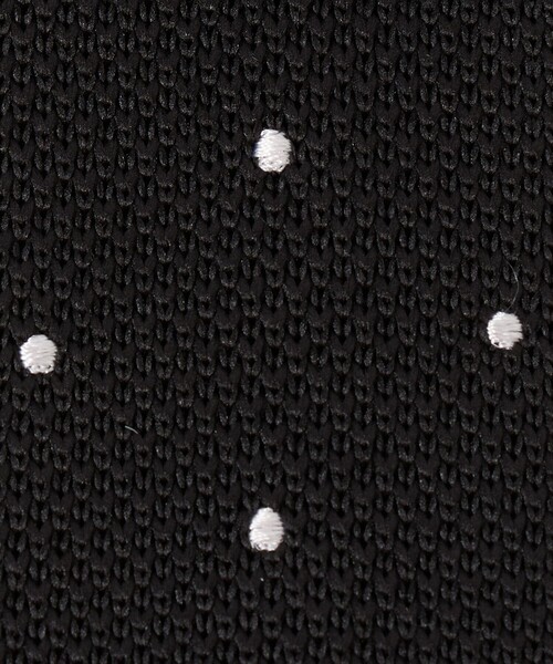 green label relaxing(グリーンレーベルリラクシング)の「GLR ポリエステル ウォッシャブル ニット ドット ネクタイ ニットタイ(ネクタイ・メンズ・ブラック/ネイビー/ダークグリーン/ワイン/ブラウン系・FREE)」の17枚目の写真