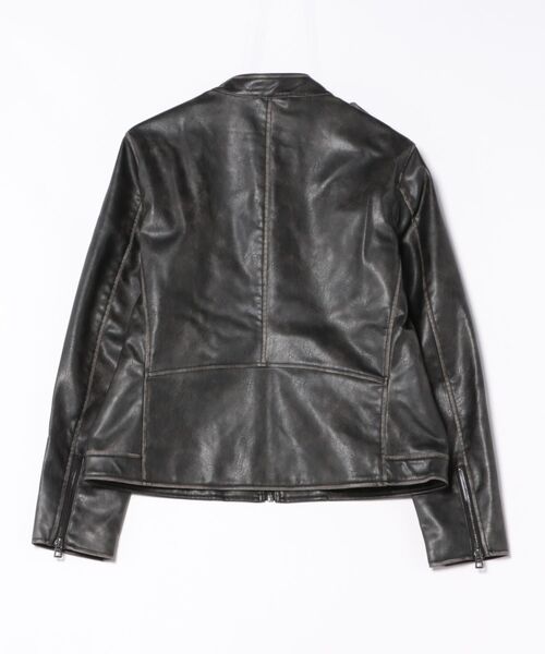 Desigual（デシグアル）の「ヴィンテージ風 ステッチディテール レザー