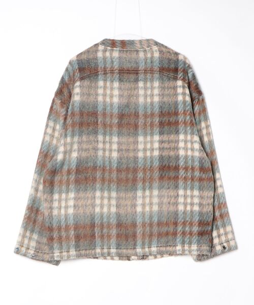 FAT（エフエイティー）の「SHAGGYSHOT（カーディガン/ボレロ・メンズ・サックスブルー/グリーン・JUMBO(XXL)/FAT(XL)/SKINNY(L)/TITCH(M)）」の3枚目の写真