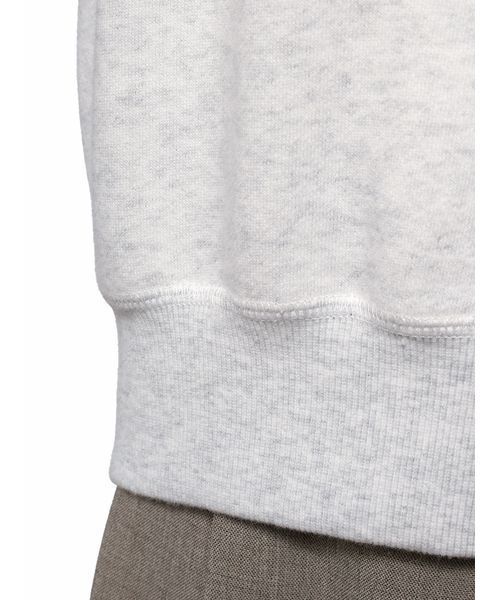 Mila Owen（ミラオーウェン）の「ヴィンテージライクカレッジロゴトレーナー（スウェット・レディース・ブルー/ベージュ/ライトグレー/ピンク・0/1）」の15枚目の写真