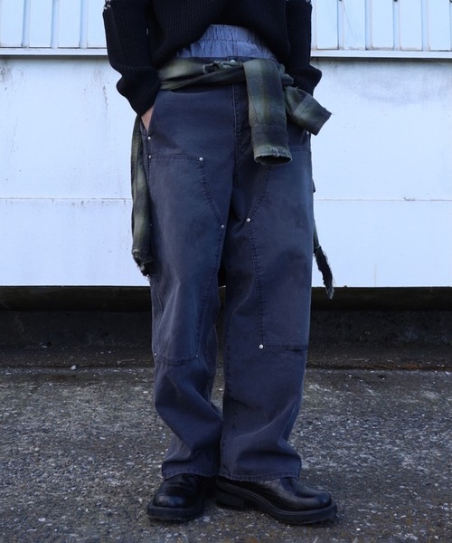 CONZ（コンズ）の「DUCK DOUBLE KNEE PANTS（その他パンツ・メンズ・ブラック/ブラウン・1/2）」の2枚目の写真