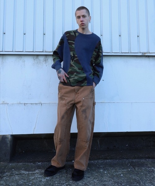 CONZ（コンズ）の「DUCK DOUBLE KNEE PANTS（その他パンツ・メンズ・ブラック/ブラウン・1/2）」の15枚目の写真