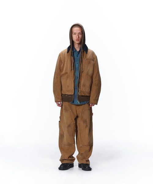 CONZ（コンズ）の「DUCK DOUBLE KNEE PANTS（その他パンツ・メンズ・ブラック/ブラウン・1/2）」の16枚目の写真